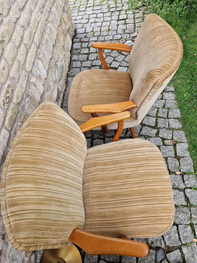 Vintažiniai mid century foteliai - nuotraukos Nr. 25