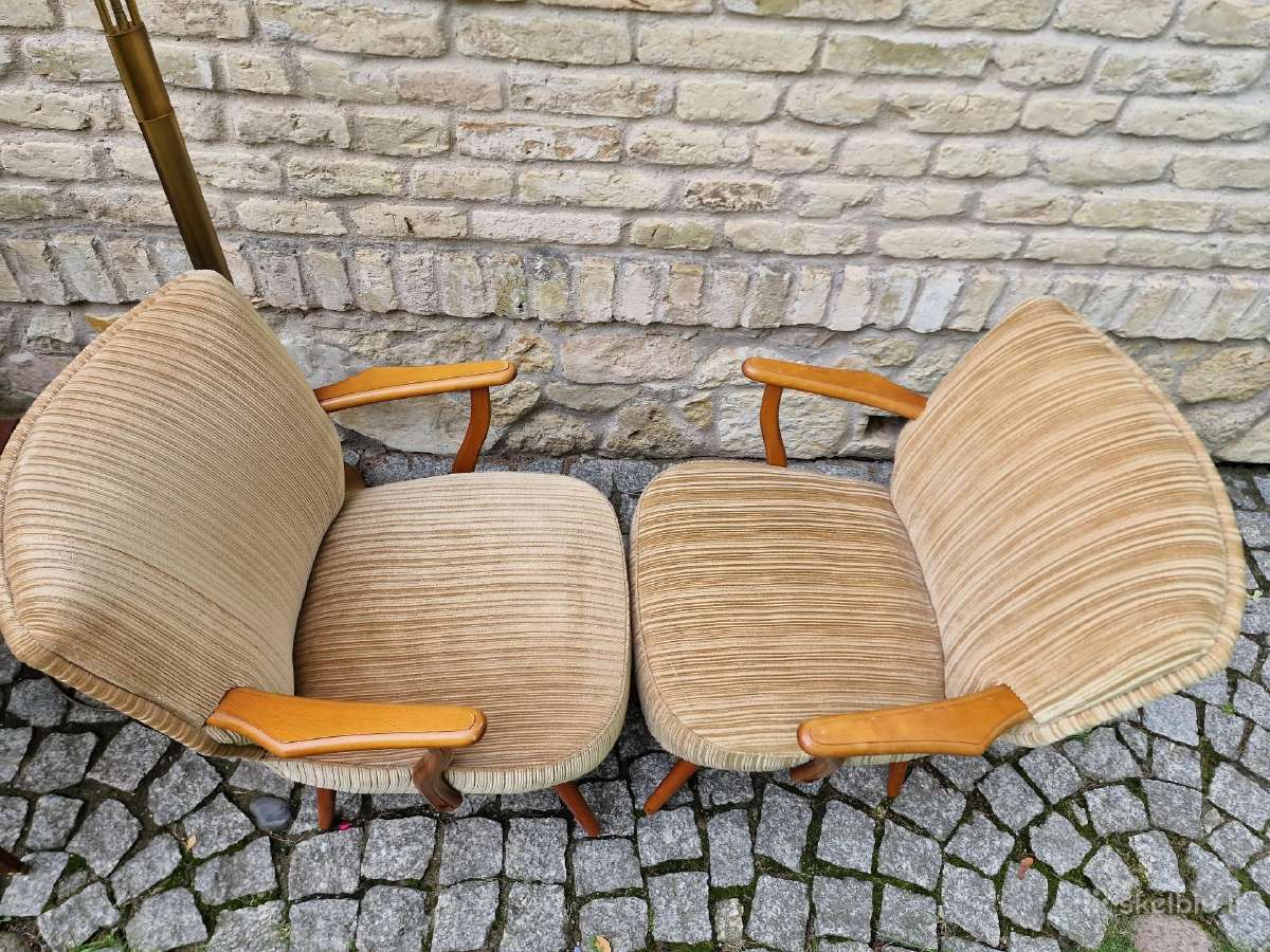 Vintažiniai mid century foteliai - nuotraukos Nr. 32