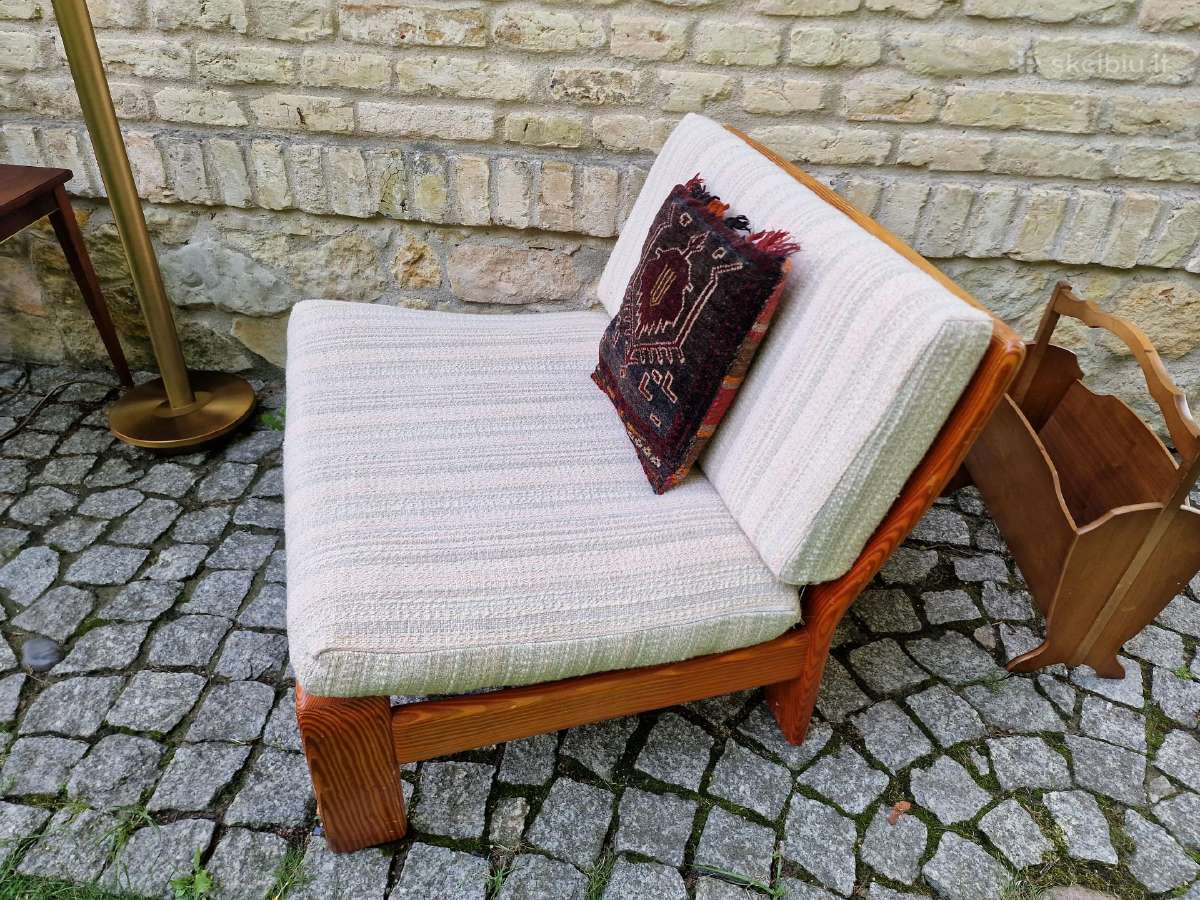 Vintažinis mid century autorinis fotelis