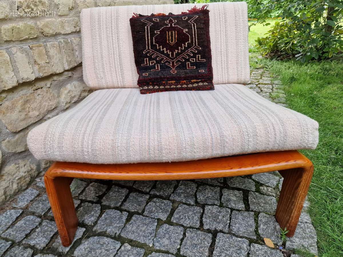 Vintažinis mid century autorinis fotelis - nuotraukos Nr. 2