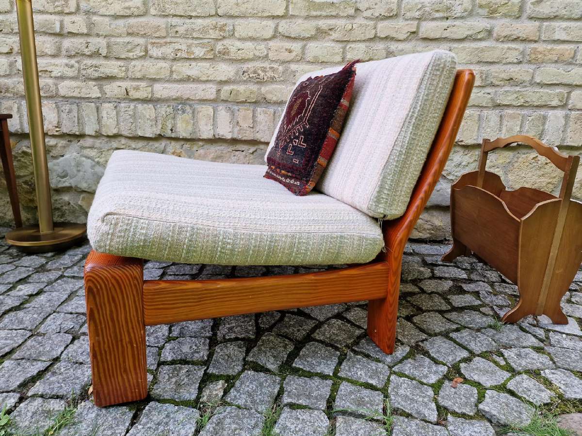 Vintažinis mid century autorinis fotelis - nuotraukos Nr. 3