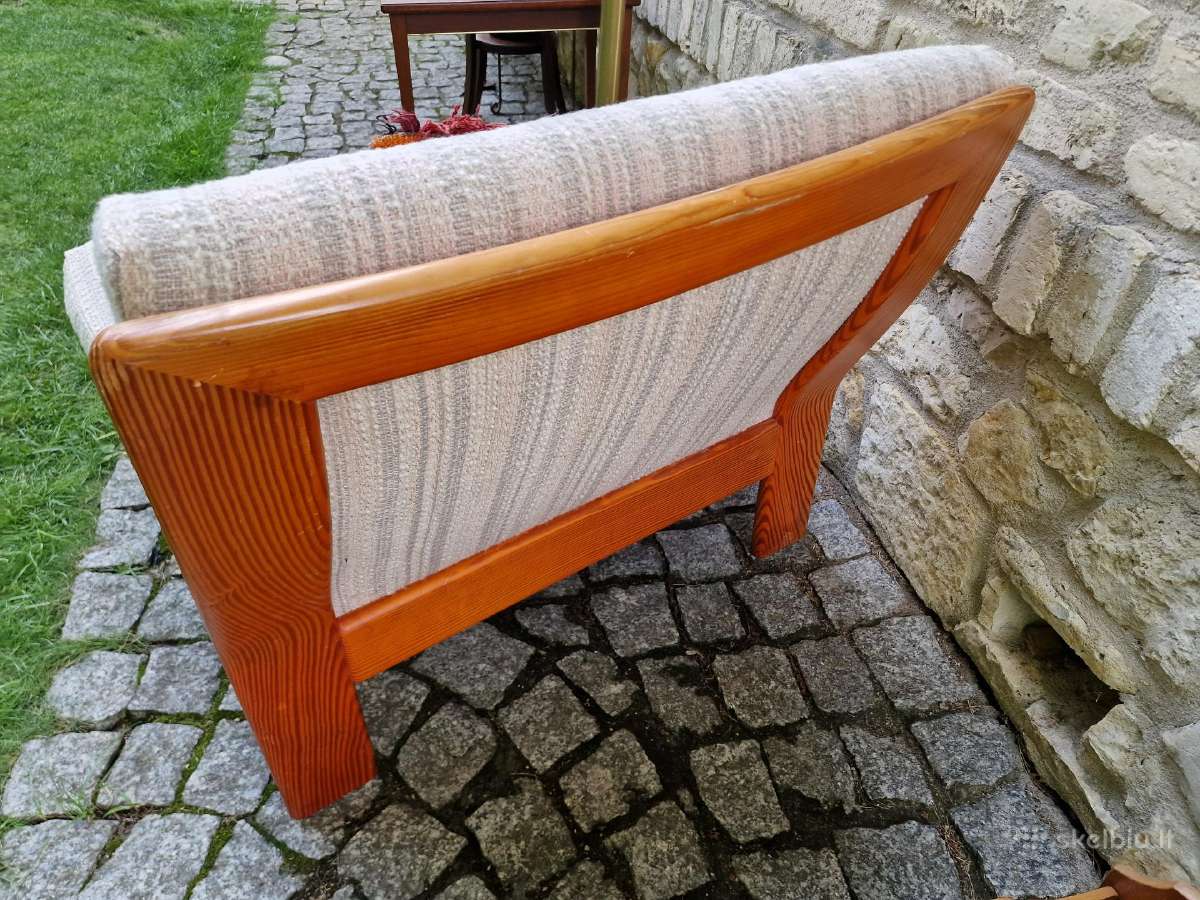 Vintažinis mid century autorinis fotelis - nuotraukos Nr. 4