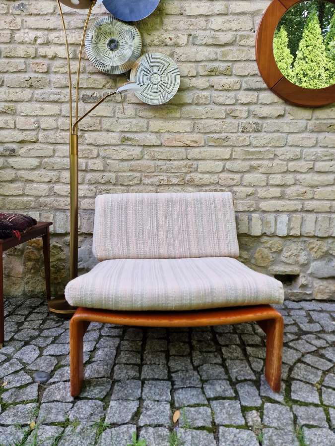 Vintažinis mid century autorinis fotelis - nuotraukos Nr. 6