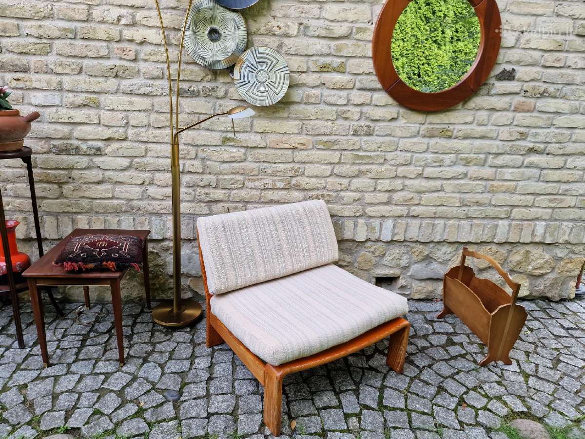 Vintažinis mid century autorinis fotelis - nuotraukos Nr. 10
