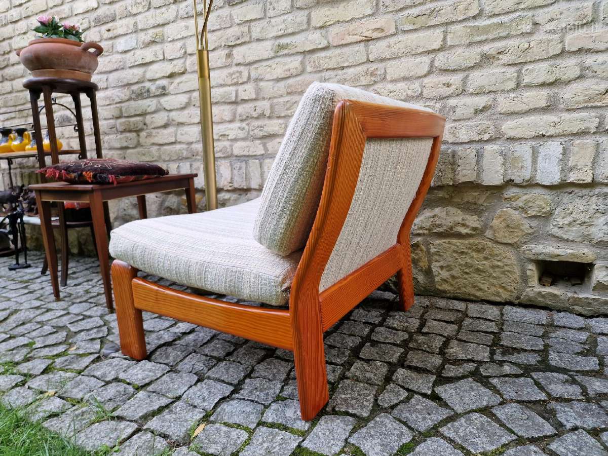 Vintažinis mid century autorinis fotelis - nuotraukos Nr. 12