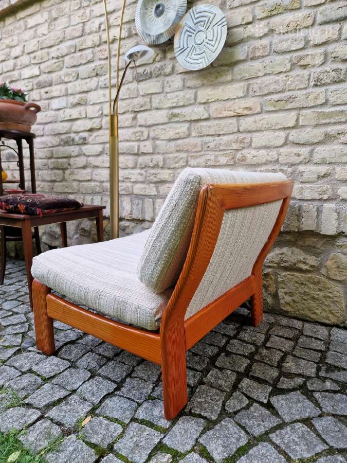 Vintažinis mid century autorinis fotelis - nuotraukos Nr. 14