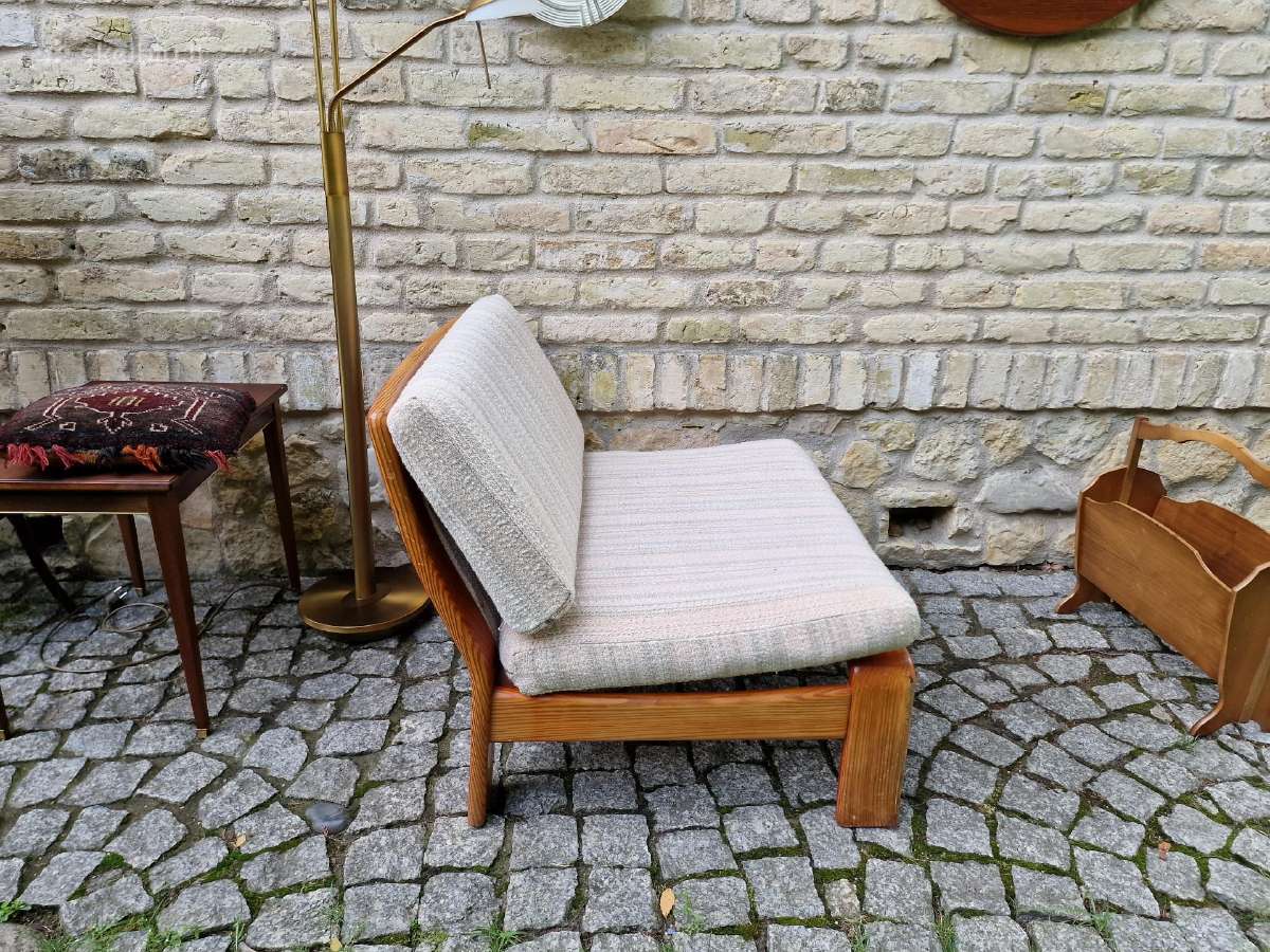 Vintažinis mid century autorinis fotelis - nuotraukos Nr. 19