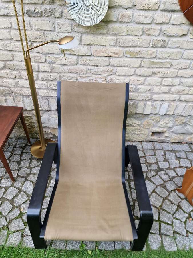Vintažinis mid century modern fotelis-šezlongas - nuotraukos Nr. 5