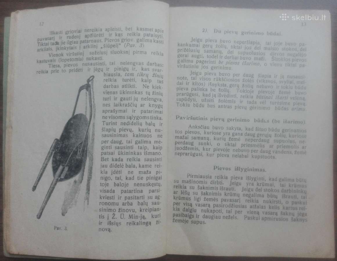 1638. Kaip Pievos Pagerinti labai reta antikvarinė - nuotraukos Nr. 3