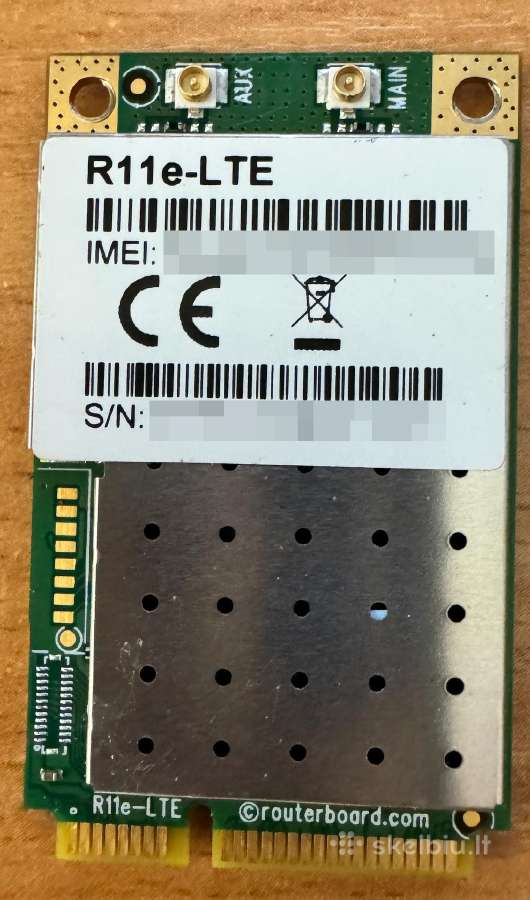 Modulis Mikrotik R11e-lte minipci-e Card