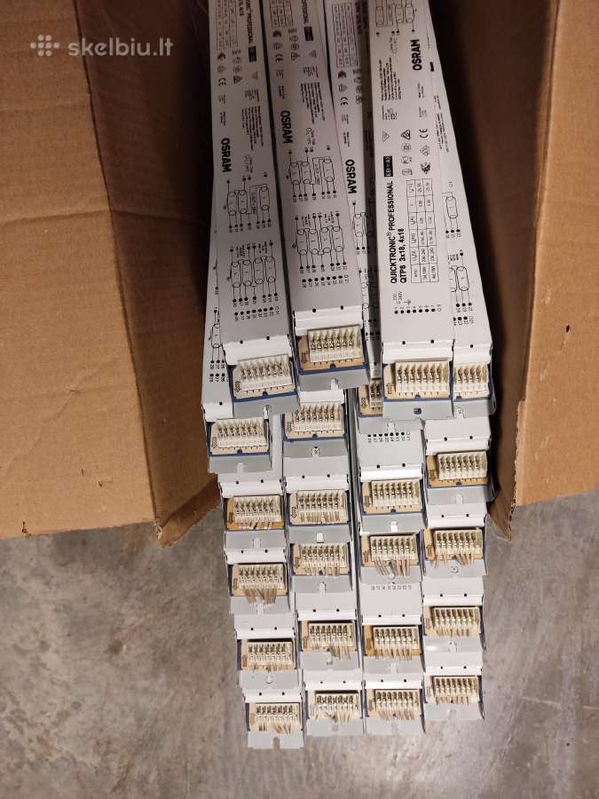 Elektroninis balastas Qt-fit8 3x18 4x18, Osram - nuotraukos Nr. 3