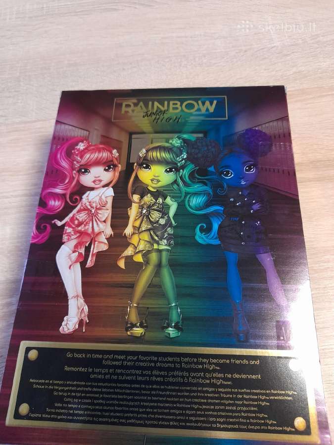Rainbow High – Lėlytė Junior High – 23 cm - nuotraukos Nr. 3