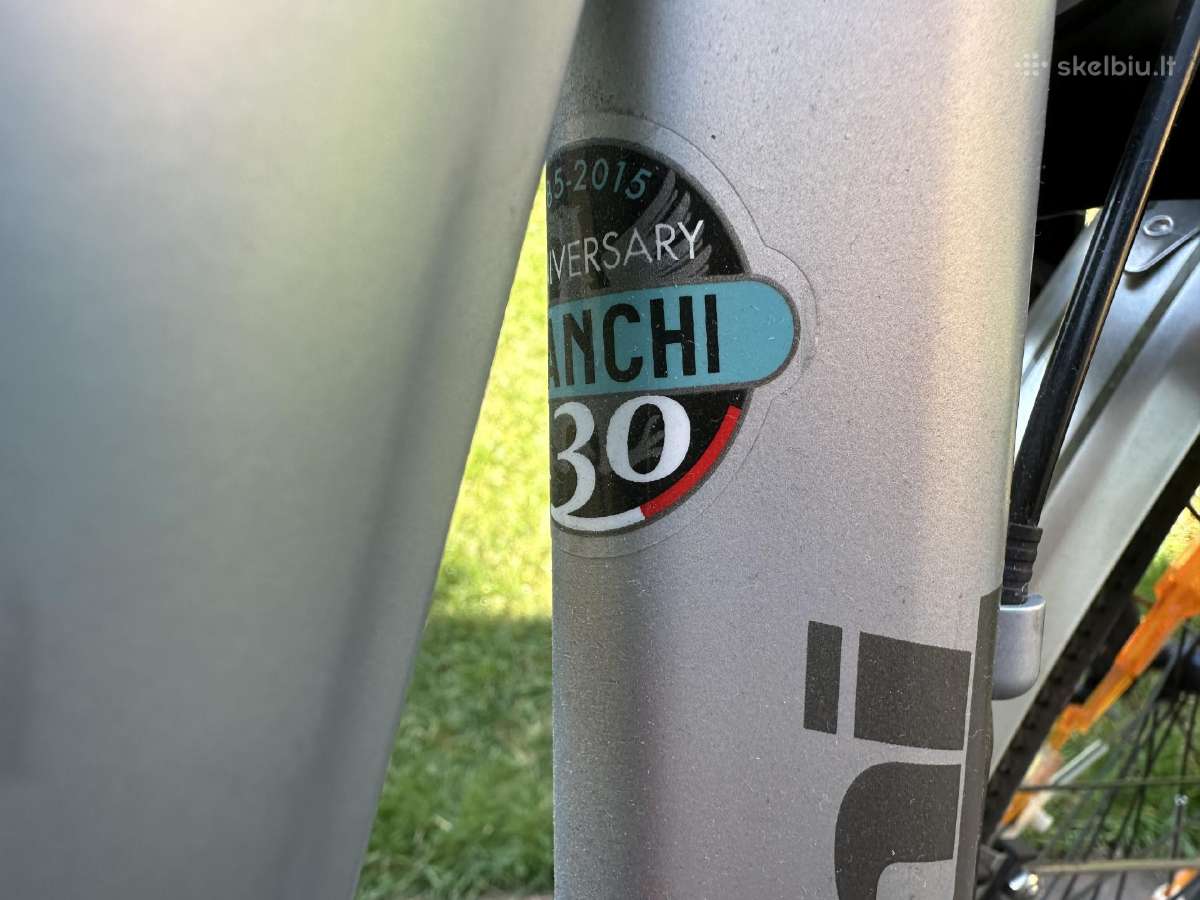 Skubiai parduodu Bianchi c cross hibridinį dviratį - nuotraukos Nr. 3