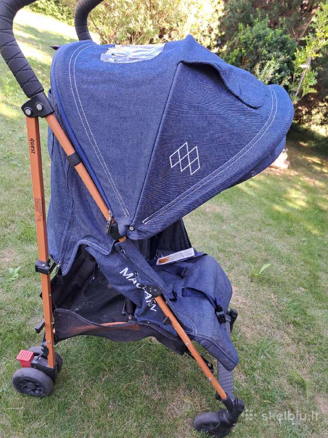 Vaikiškas vežimėlis skėtukas Maclaren quest - nuotraukos Nr. 4