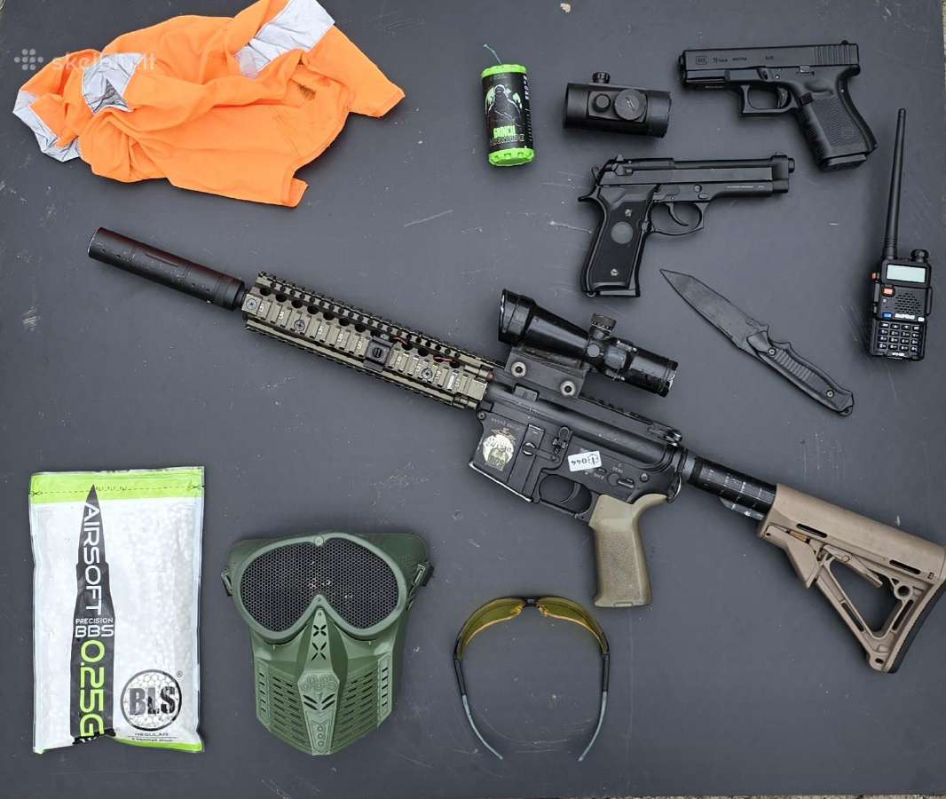 Airsoft Įrangos Nuoma