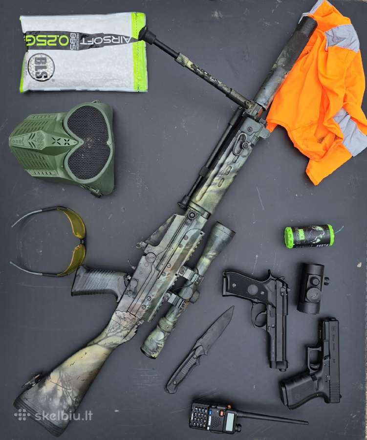 Airsoft Įrangos Nuoma - nuotraukos Nr. 4