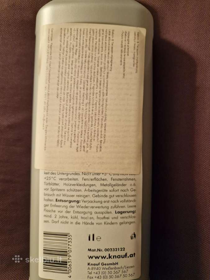 Knauf impregnatorius plytelems, balkonams - nuotraukos Nr. 2
