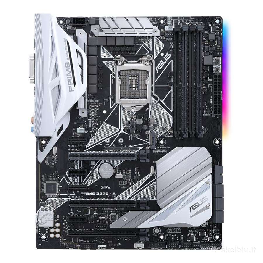 Asus Prime Z370-a balta Intel motininė plokštė - Skelbiu.lt