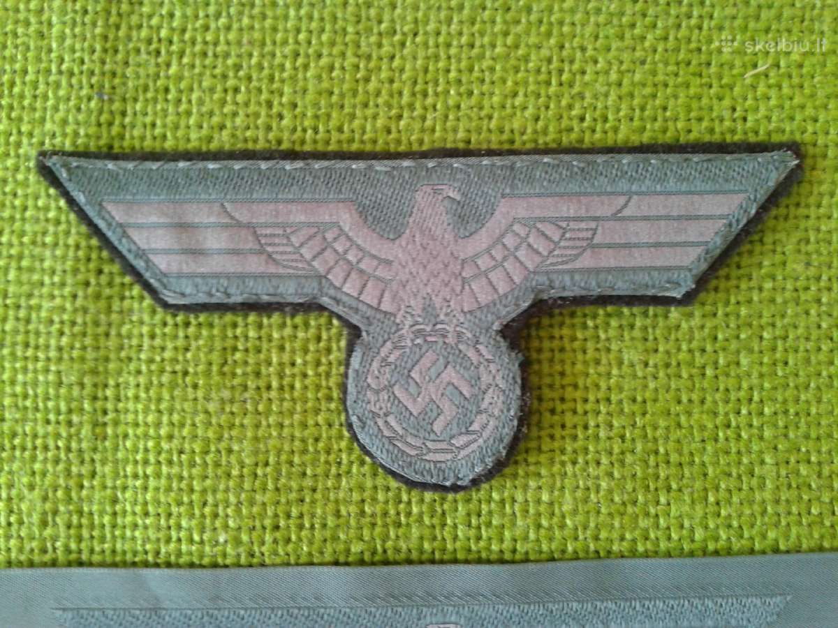 Ww2 Wermachto formų ženklai-bevo - nuotraukos Nr. 3