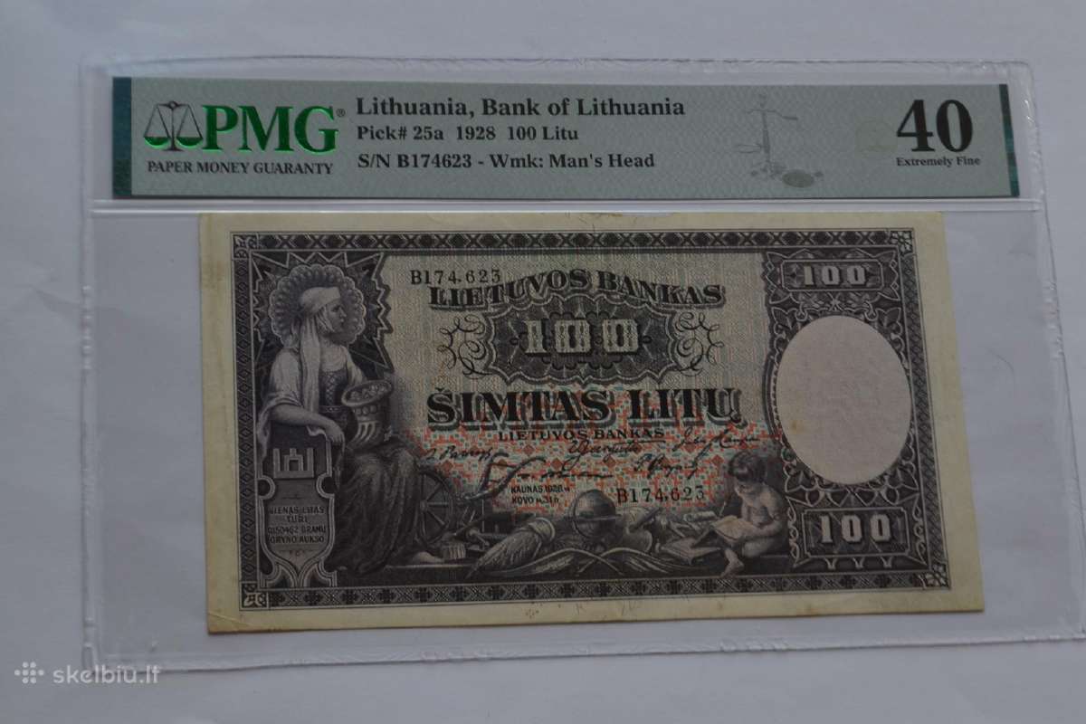 100 litu 1928 m.