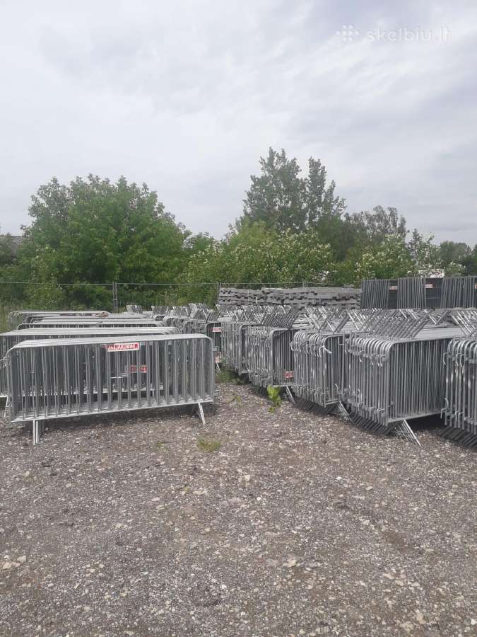 Mobilūs barjerai pardavimas ir nuoma