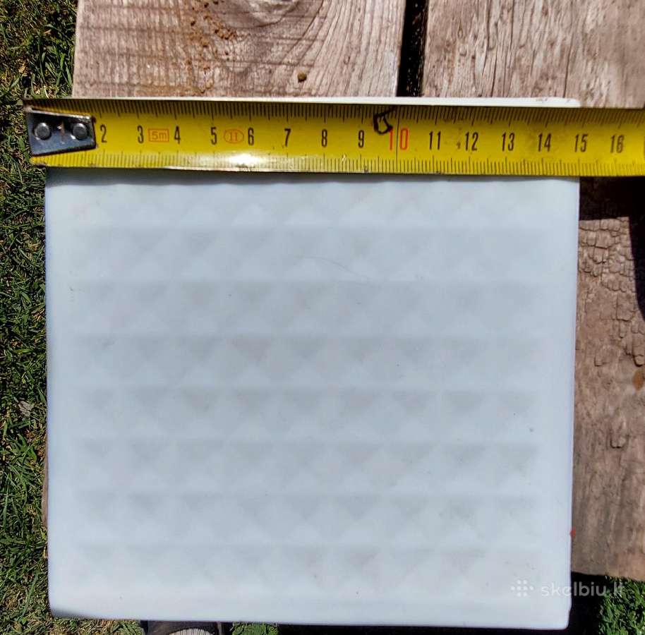 Senovinės plytelės 15*15 cm 170 vnt nenaudotos