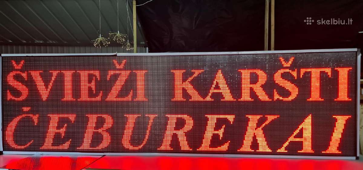 LED švieslentes,LED begancios reklamos - nuotraukos Nr. 20