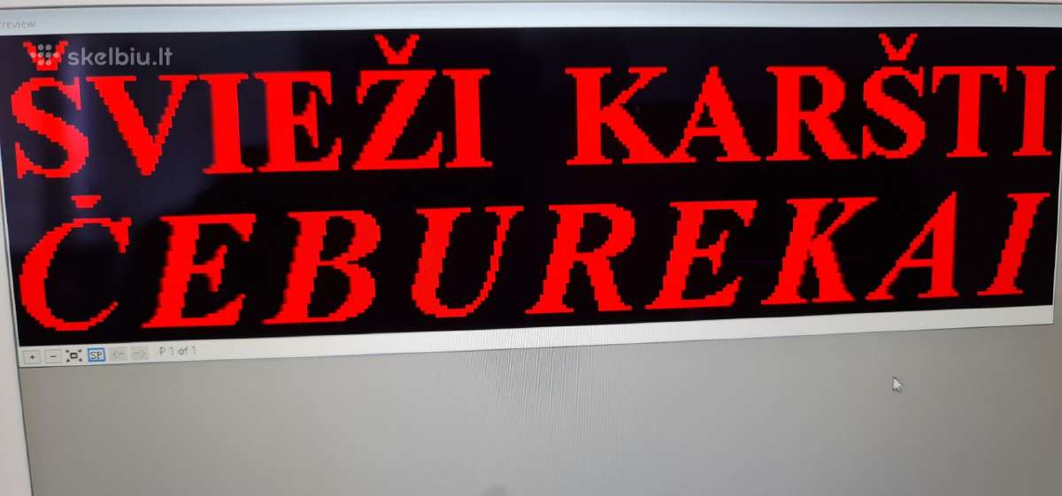LED švieslentes,LED begancios reklamos - nuotraukos Nr. 14