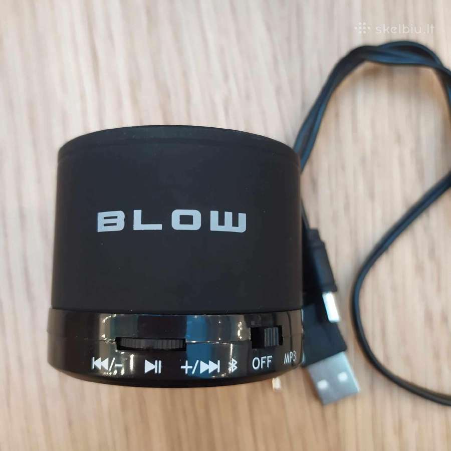 Nešiojama kolonėlė Blow Bt-60 Black (Juodas) - nuotraukos Nr. 3