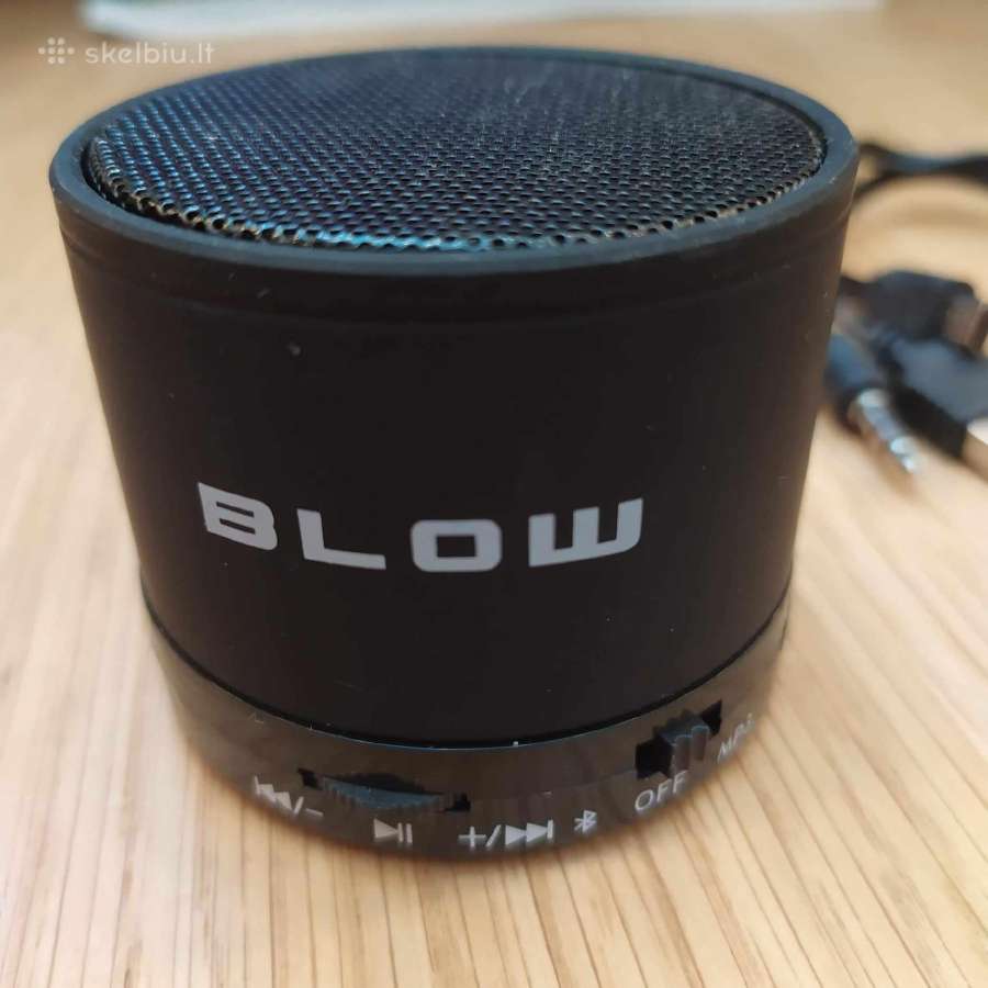 Nešiojama kolonėlė Blow Bt-60 Black (Juodas) - nuotraukos Nr. 5