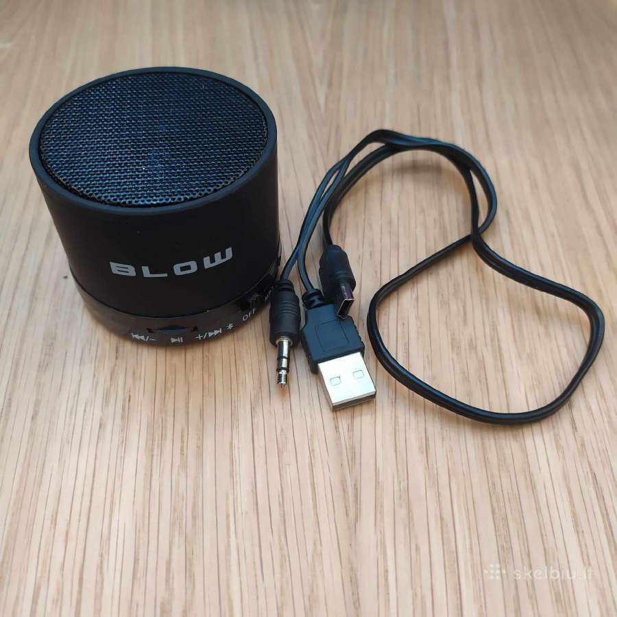 Nešiojama kolonėlė Blow Bt-60 Black (Juodas) - nuotraukos Nr. 2