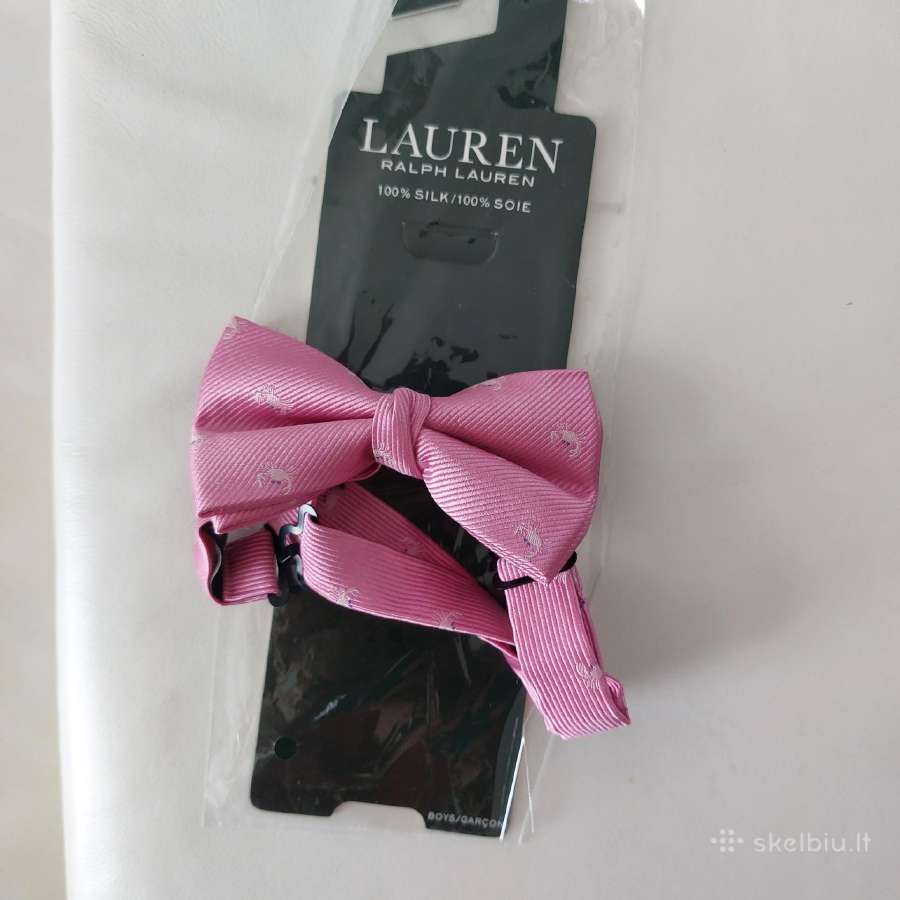 Ralph Lauren 100% šilko peteliškė