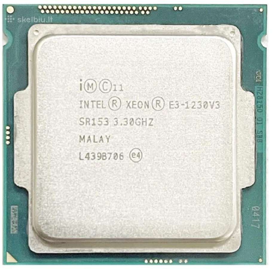 Intel Xeon 1230 v3 - Skelbiu.lt