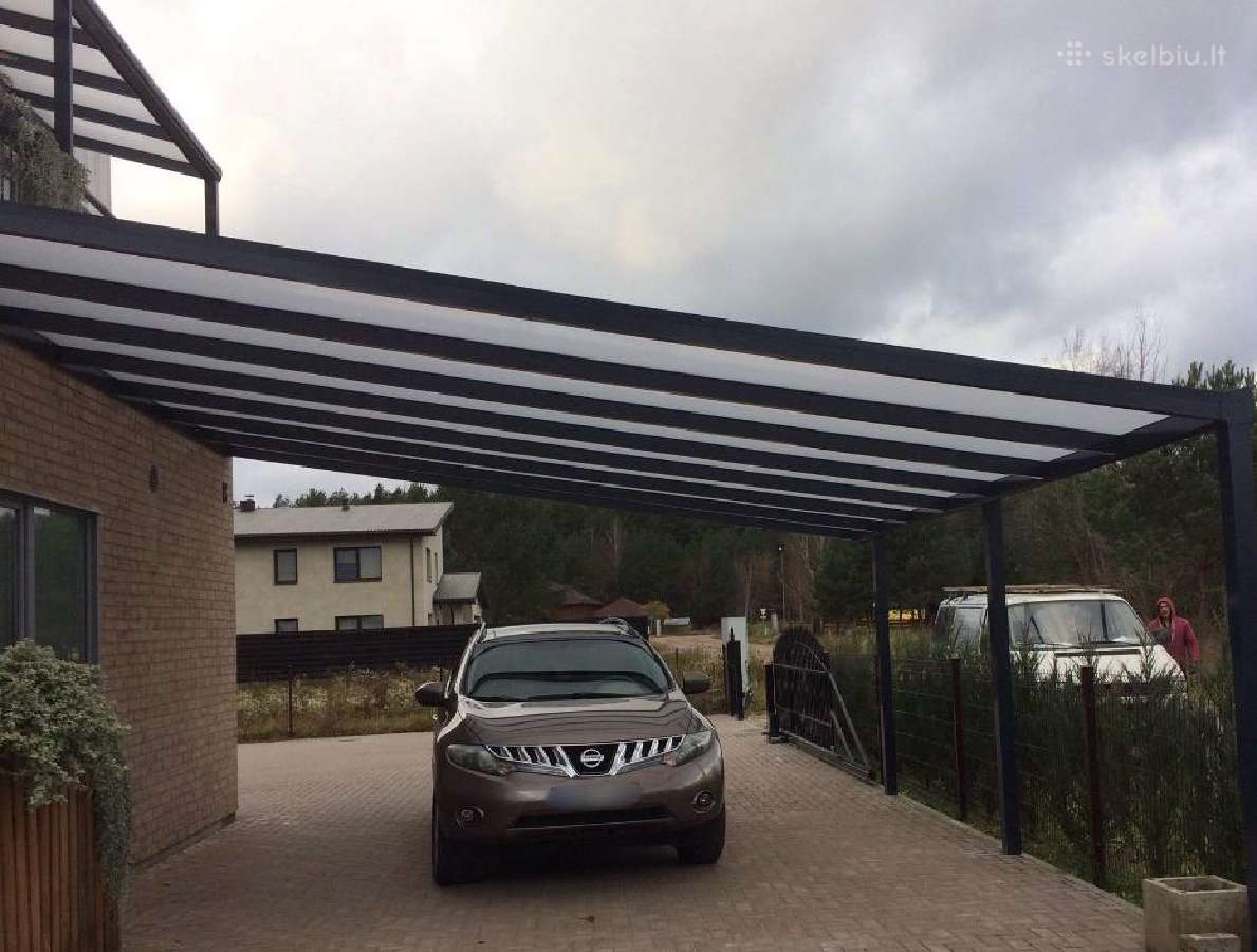 Kanalinis polikarbonatas stogeliams, terasoms