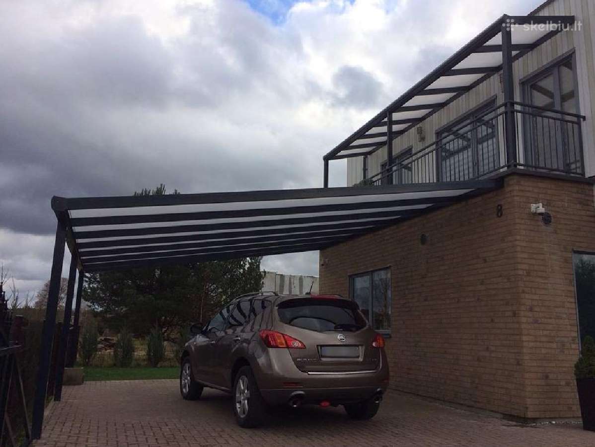 Polikarbonatas terasoms - stogeliams Pjaustau
