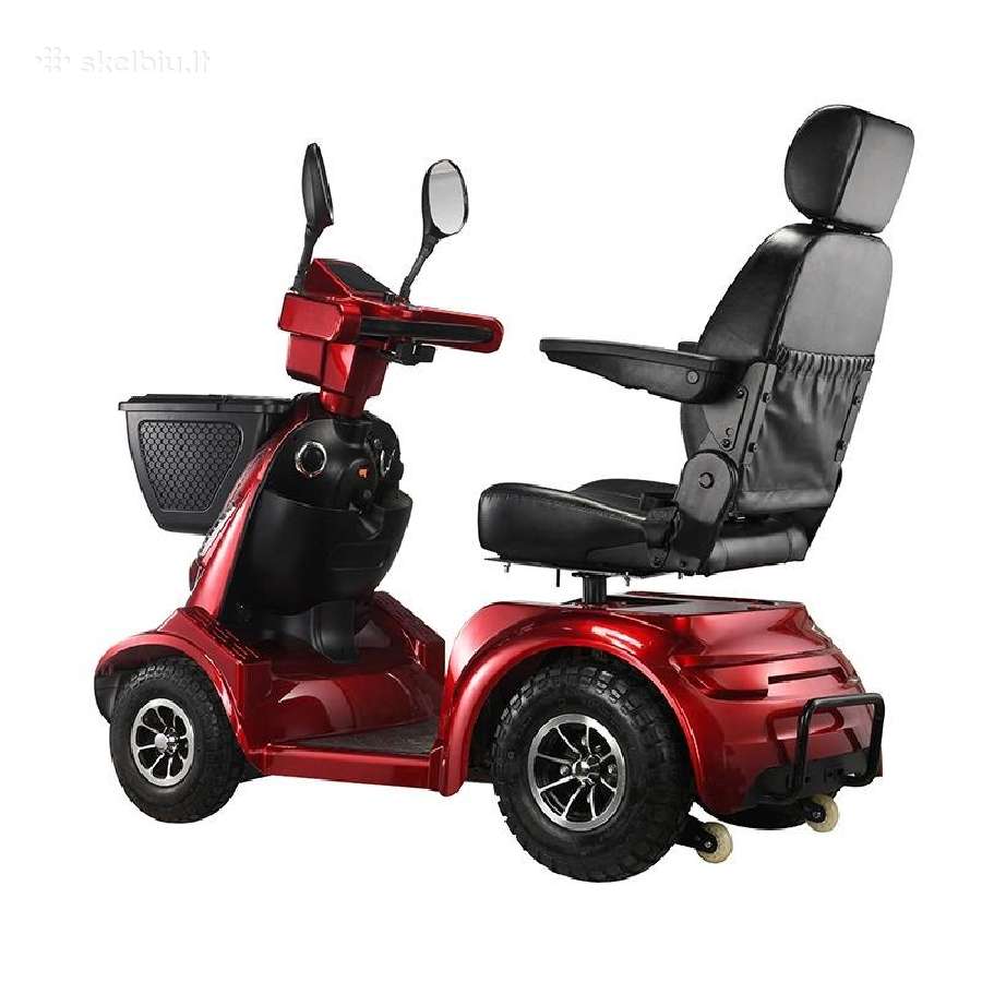 Elektrinis keturratis motoroleris skuteris - nuotraukos Nr. 4
