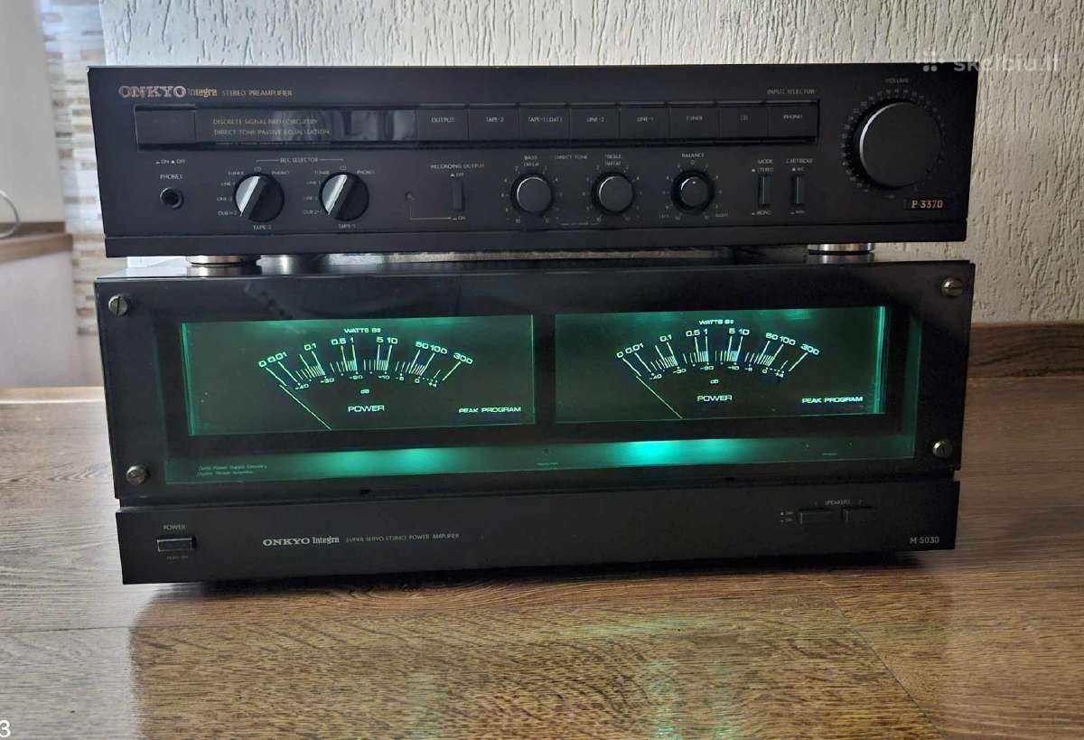 Onkyo Integra m5030 & p3370