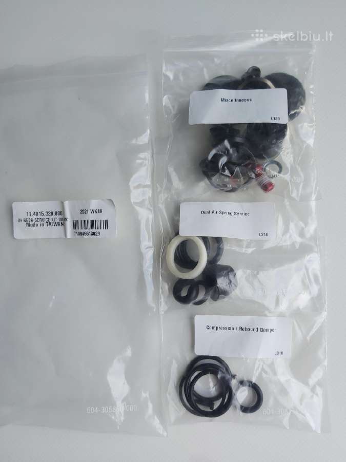 Rockshox 09 Reba Serviso rinkinys 11.4015.320.000