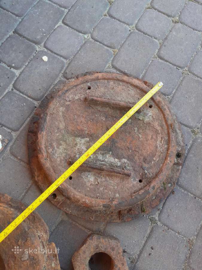 Senų varikliu galvutės,garo variklio dalys - nuotraukos Nr. 9
