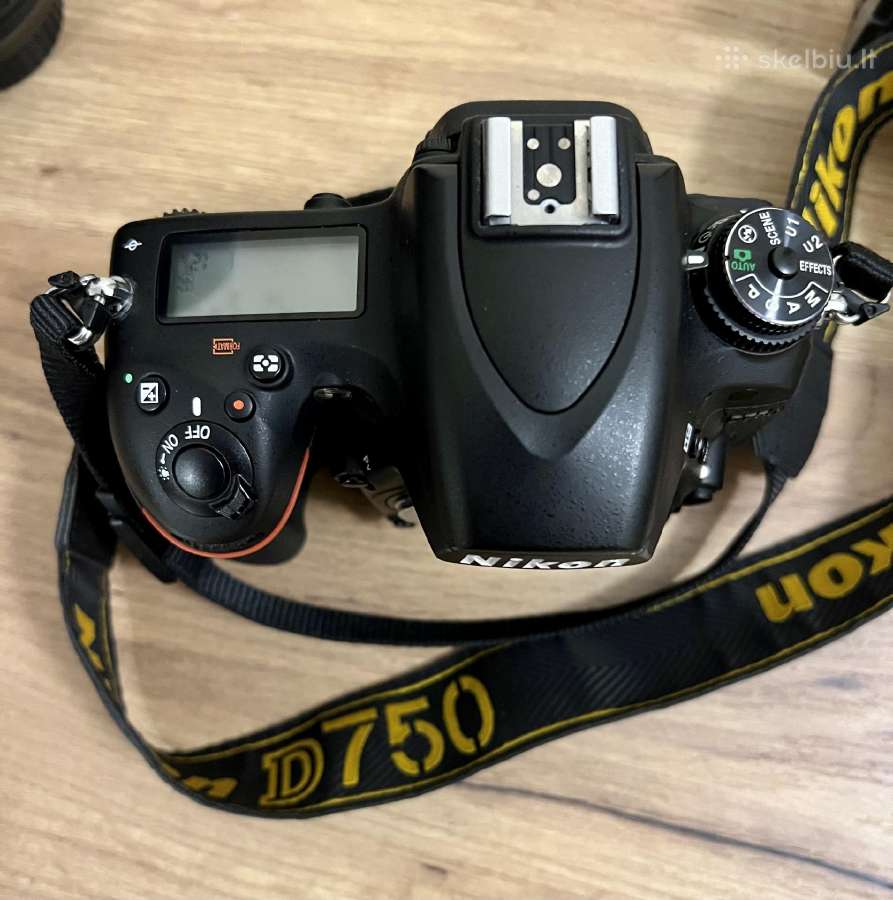 **Nikon D750 + grip** - nuotraukos Nr. 2
