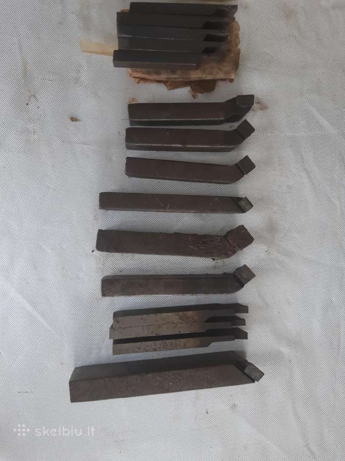 Metalo tekinimo staklių peiliai nauji tarybiniai - nuotraukos Nr. 8