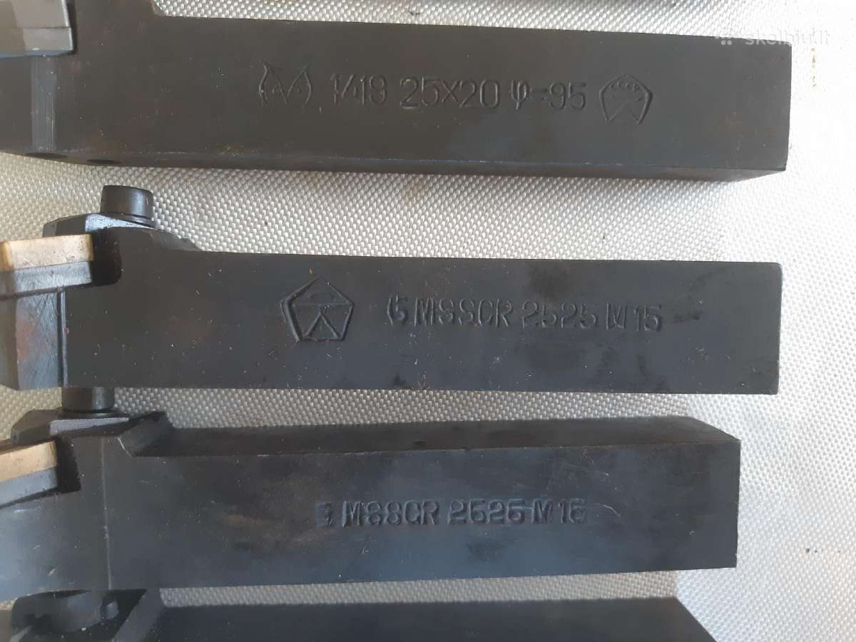 Metalo tekinimo staklių nauji peiliai tarybiniai - nuotraukos Nr. 4