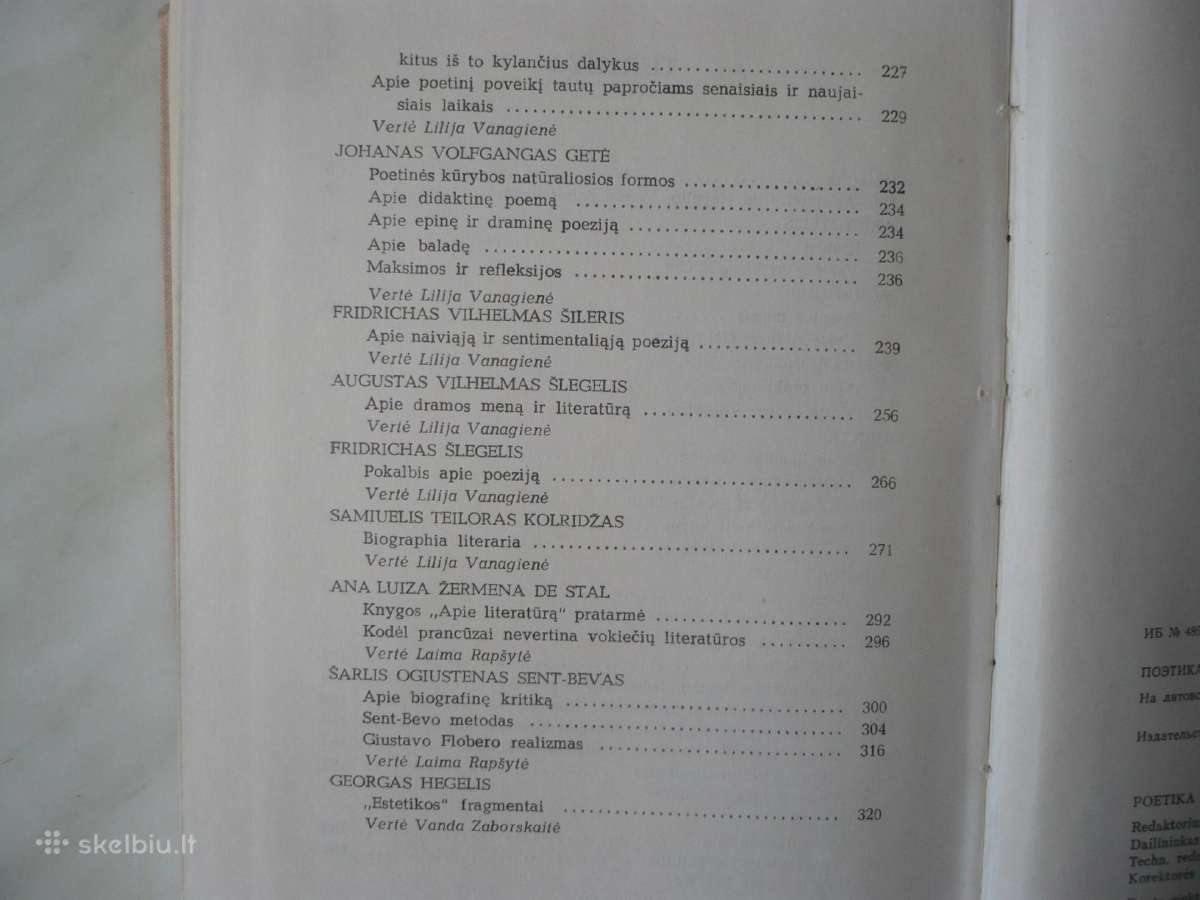 V. Zaborskaitė - Poetika ir literatūros estetika - nuotraukos Nr. 3