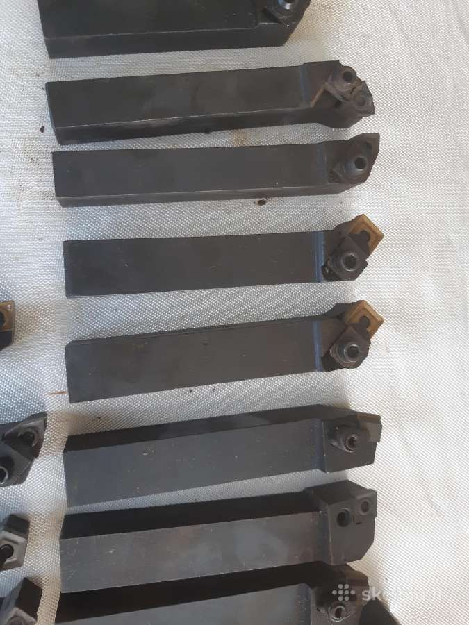 Metalo tekinimo staklių nauji peiliai tarybiniai - nuotraukos Nr. 12