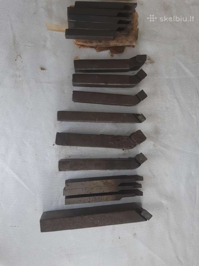 Metalo tekinimo staklių nauji peiliai tarybiniai - nuotraukos Nr. 22