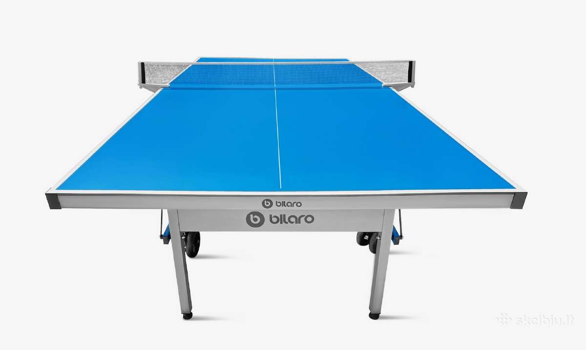 Stalo teniso stalas Bilaro Master Outdoor, mėlynas - nuotraukos Nr. 9