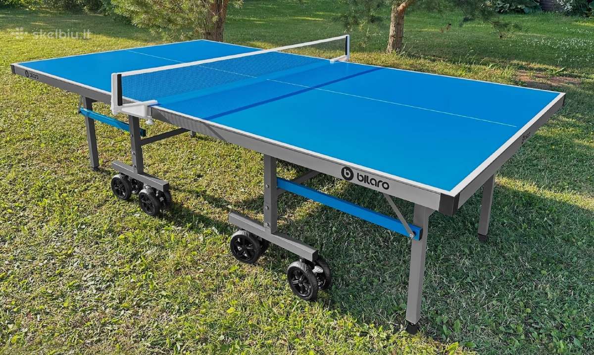 Stalo teniso stalas Bilaro Master Outdoor, mėlynas - nuotraukos Nr. 12