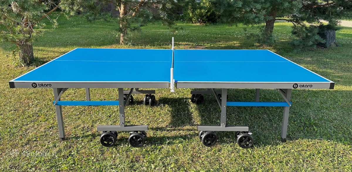 Stalo teniso stalas Bilaro Master Outdoor, mėlynas - nuotraukos Nr. 13