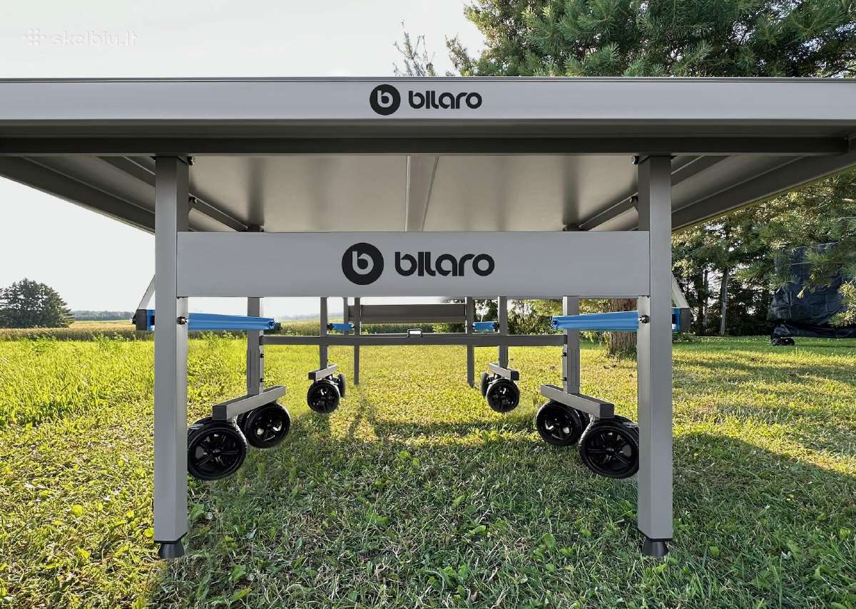 Stalo teniso stalas Bilaro Master Outdoor, mėlynas - nuotraukos Nr. 17