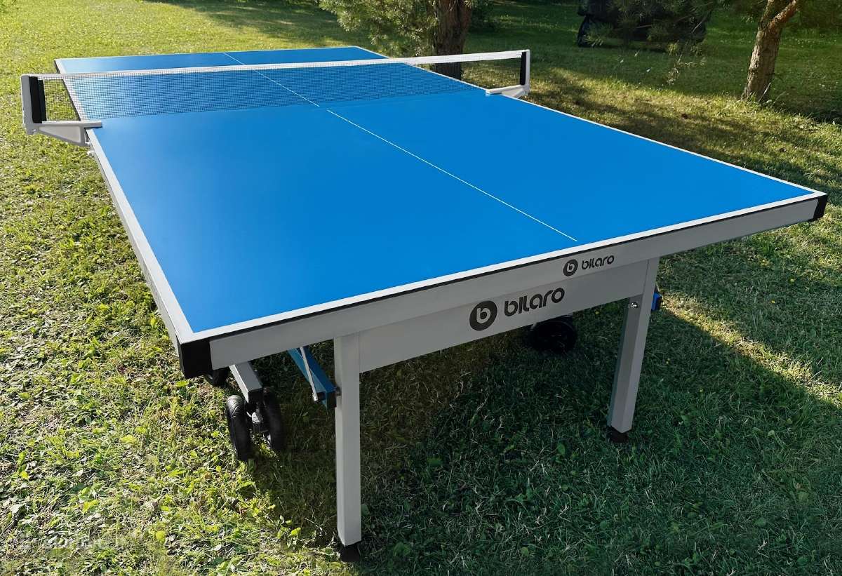 Stalo teniso stalas Bilaro Master Outdoor, mėlynas - nuotraukos Nr. 18